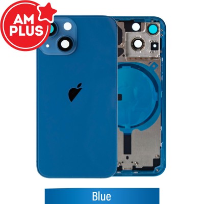AMPLUS Rear Housing for iPhone 13 mini-Blue
