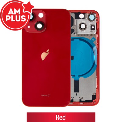 AMPLUS Rear Housing for iPhone 13 mini-Red