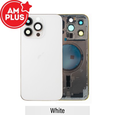 AMPLUS Rear Housing for iPhone 13 Pro-Silver