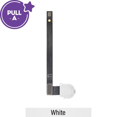 Headphone Jack Audio Flex Cable for iPad 10.2 (2019) / 10.2 (2020) (Wi-Fi) (PULL-A)-White
