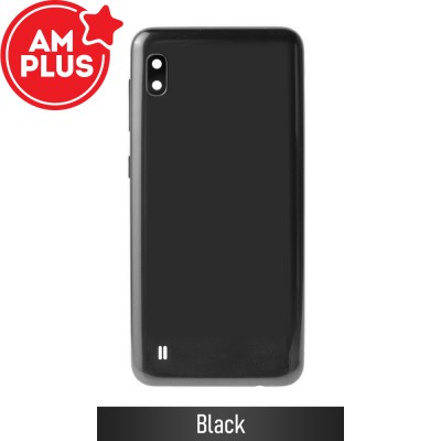 AMPLUS Rear Cover Glass For Samsung Galaxy A10 A105F-Black