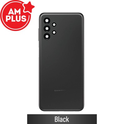 AMPLUS Rear Cover Glass For Samsung Galaxy A13 A135F / A137F-Black