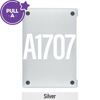 Bottom Case For MacBook Pro 15" A1707 (2016-2017) (PULL-A)-Silver