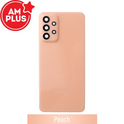 AMPLUS Rear Cover Glass For Samsung Galaxy A23 A235F-Peach