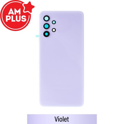 AMPLUS Rear Cover Glass For Samsung Galaxy A32 4G A325F-Violet