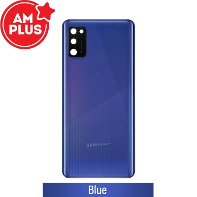 AMPLUS Rear Cover Glass For Samsung Galaxy A41 A415F-Blue