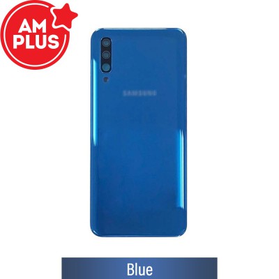AMPLUS Rear Cover Glass For Samsung Galaxy A50 A505-Blue