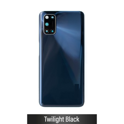Rear Cover Glass For OPPO A52 / A72 / A92-Twilight Black