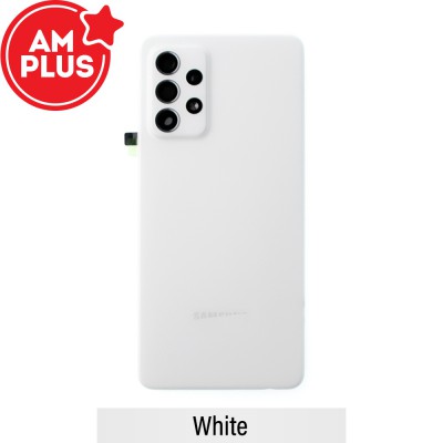 AMPLUS Rear Cover Glass For Samsung Galaxy A52 A525F-White