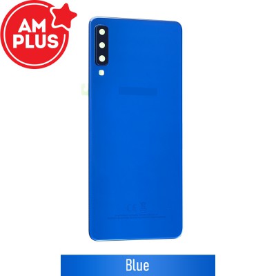 AMPLUS Rear Cover Glass For Samsung Galaxy A7 (2018) A750F-Blue