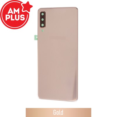 AMPLUS Rear Cover Glass For Samsung Galaxy A7 (2018) A750F-Gold