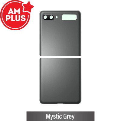 AMPLUS Rear Cover Glass For Samsung Galaxy Z Flip 5G F7070 (Hong Kong Version)-Mystic Grey