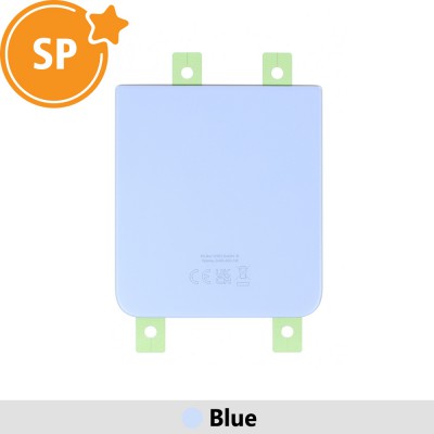 Rear Battery Cover For Samsung Galaxy Z Flip4 F721B GH82-29298D (Service Pack)-Blue