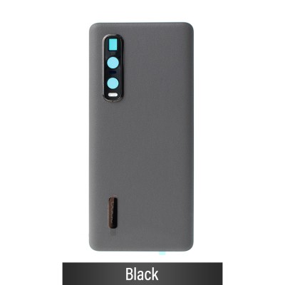Rear Cover Glass For Oppo Find X2 Pro-Black