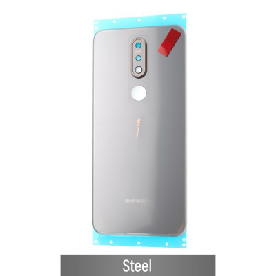 Rear Cover Glass For Nokia 7.1-Steel