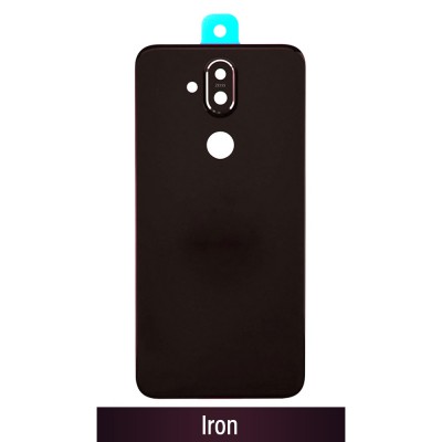 Rear Cover Glass For Nokia 8.1-Iron
