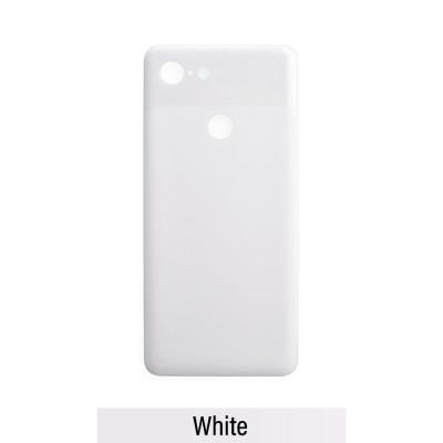 Rear Cover Glass for Google Pixel 3-White