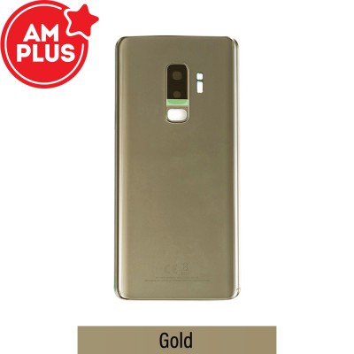 AMPLUS Rear Cover Glass For Samsung Galaxy S9 Plus G965F-Gold