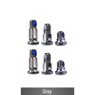 Bottom Case Screws for Macbook Pro 13'' A1708 / A2159 / A2338 (2016-2020) (6PCS/Set)-Gray