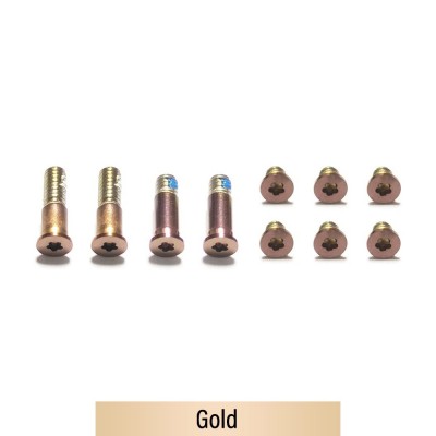 Bottom Case Screws for Macbook Air 13'' A1932 / A2179  / A2337 (2018-2020) (10PCS/Set)-Gold