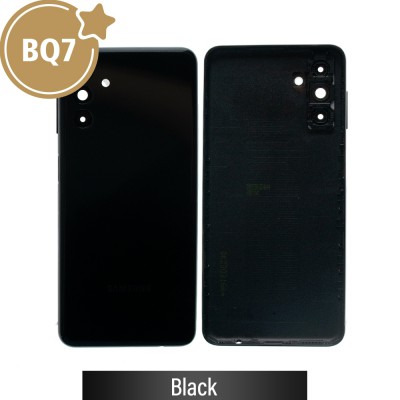 BQ7 Rear Cover Glass For Samsung Galaxy A04S A047-Black (As the same as the service pack, but not from official Samsung)