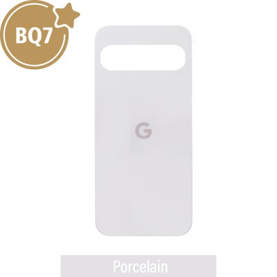 BQ7 Rear Cover Glass for Google Pixel 9 Pro -Porcelain