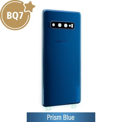 BQ7 Rear Cover Glass For Samsung Galaxy S10 Plus G975F-Prism Blue