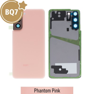 BQ7 Rear Cover Glass For Samsung Galaxy S21-Phantom Pink