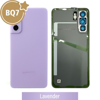 BQ7 Rear Cover Glass For Samsung Galaxy S21 FE 5G G990B-Lavender