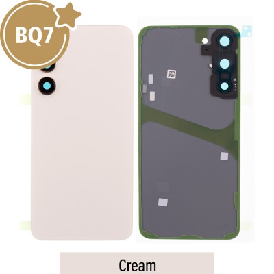 BQ7 Rear Cover Glass for Samsung Galaxy S23 Plus-Cream