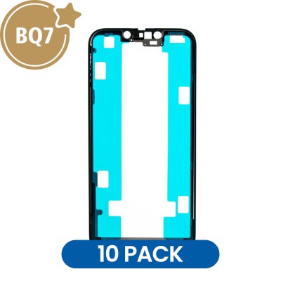 Front LCD Screen Bezel Frame With 3M Glue for iPhone 13 (BQ7) (Pack of 10)