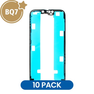 Front LCD Screen Bezel Frame With 3M Glue for iPhone 13 Pro Max (BQ7) (Pack of 10)