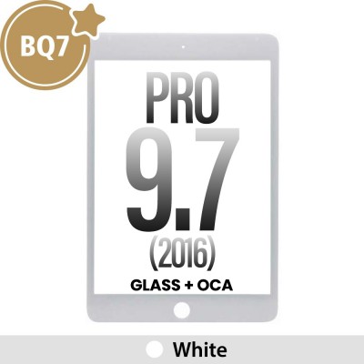 Front Screen Outer Glass With OCA for iPad Pro 9.7 (2016) (BQ7)-White