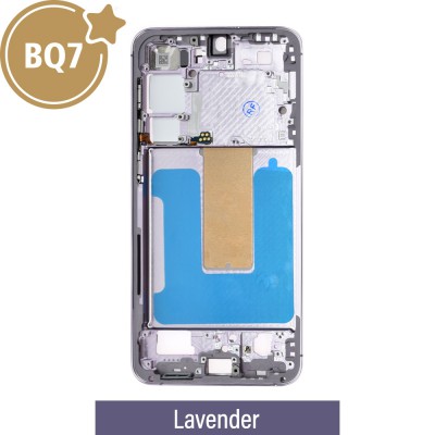 BQ7 Chassis Mid Frame Cover Replacement Assembly for Samsung Galaxy S23 Plus S916E-Lavender (EUROPEAN VERSION)
