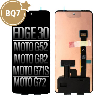 BQ7 OLED Assembly Replacement for Motorola Edge 30 / Moto G52 / Moto G82 / Moto G71s / Moto G72-(As the same as service pack, but not from official Motorola)