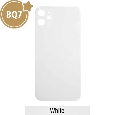 BQ7 Rear Glass With 3M Adhesive Replacement for iPhone 11-White