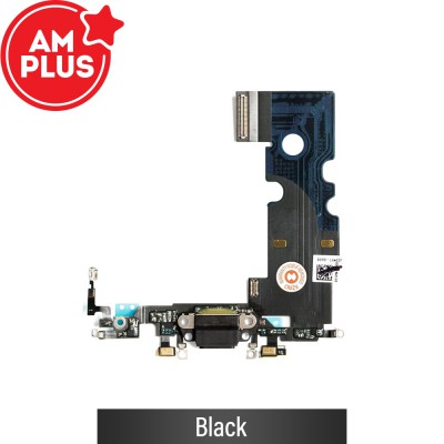 AMPLUS Charging Port Flex Cable for iPhone 8-Black