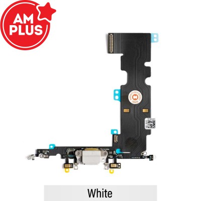 AMPLUS Charging Port Flex Cable for iPhone 8 Plus-White