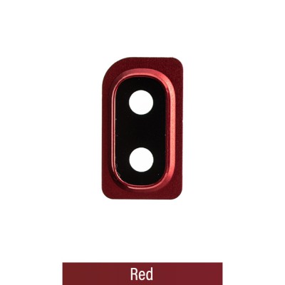 Rear Camera Lens Back Glass Cover for Samsung Galaxy A10 A105F-Red