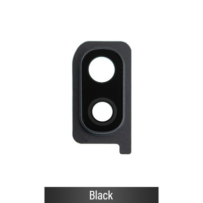 Rear Camera Lens Back Glass Cover for Samsung Galaxy A20 A205F-Black