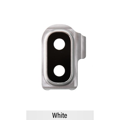 Rear Camera Lens Back Glass Cover for Samsung Galaxy A20e A202F-White