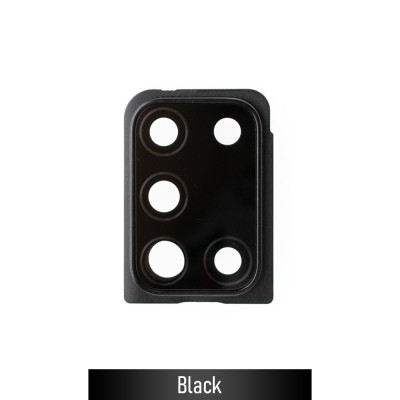 Rear Camera Lens Back Glass Cover for Samsung Galaxy A21s A217F-Black