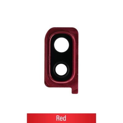Rear Camera Lens Back Glass Cover for Samsung Galaxy A2 Core A260F-Red