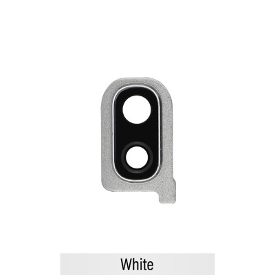 Rear Camera Lens Back Glass Cover for Samsung Galaxy A40 A405F-White