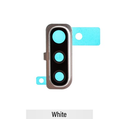 Rear Camera Lens Back Glass Cover for Samsung Galaxy A50 A505F-White