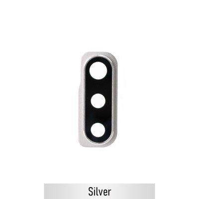 Rear Camera Lens Back Glass Cover for Samsung Galaxy A50s A507F-Silver