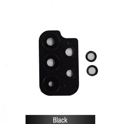 Rear Camera Lens with Bezel for Samsung Galaxy A73 5G (A736) / A53 5G (A536) / A33 5G (A336)-Black