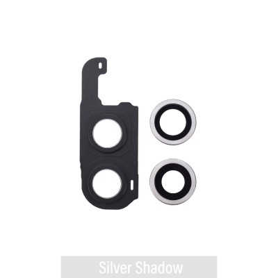 Rear Camera Glass With Frame for Samsung Galaxy Z Flip 6 5G (F741B)-Silver Shadow