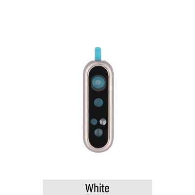 Rear Camera Lens Back Glass Cover for Samsung Galaxy A80 A805F-White