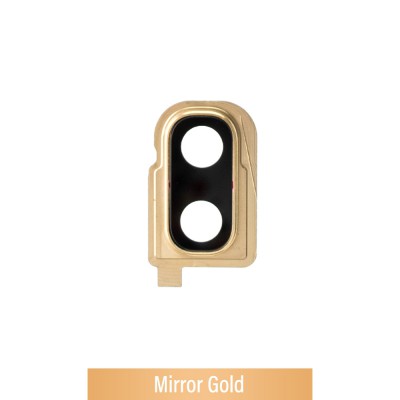 Rear Camera Lens with Bezel for Samsung Galaxy Z Flip F700F-Mirror Gold
